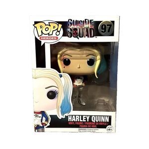 Funko‎ Pop Heroes: Suicide Squad - Harley Quinn Vinyl Figure Collectors Box 97